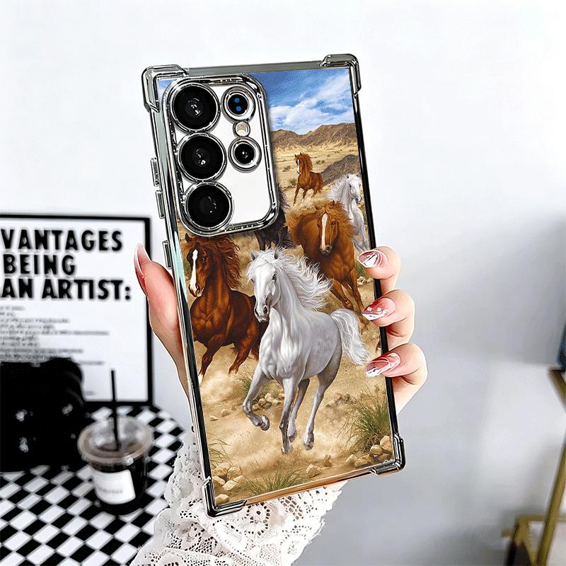 Ferghana Horse Animal Plating Phone Case For Samsung Galaxy S24 S25 FE S26 Edge S23 Ultra S22 S21 Plus S20 Anti-Fall Airabag Cov Samsung S24
Ferghana Horse Animal Plating Phone Case For Samsung Galaxy S24 S25 FE S26 Edge S23 Ultra S22 S21 Plus S20 Anti-Fall Airabag Cov Samsung S24