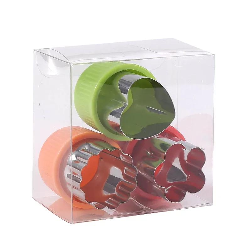 Fruit Flower Cutter, Stainless Steel Vegetable Flower Shaped Butterfly Biscuit Mold, Supplementary Food, All 3 Piece Baking Tool
Fruit Flower Cutter, Stainless Steel Vegetable Flower Shaped Butterfly Biscuit Mold, Supplementary Food, All 3 Piece Baking Tool