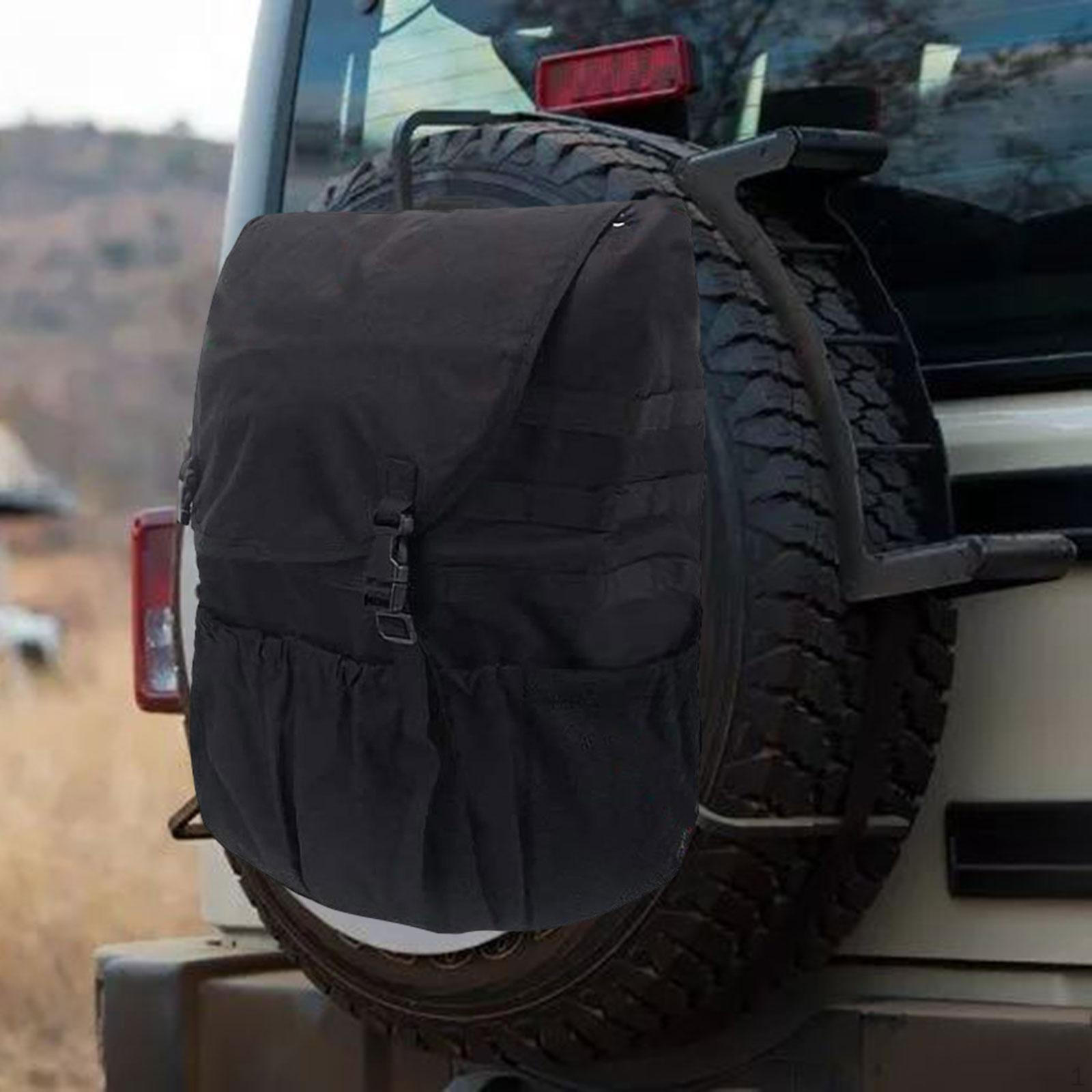 Spare Tire Trash Bag Cargo Storage Black Truck Tailgate Organizer for Car Camping
Spare Tire Trash Bag Cargo Storage Black Truck Tailgate Organizer for Car Camping