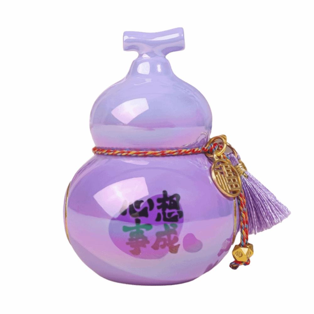 Creative Mini Gourd Figurine Chinese Style Gourd Car Ornaments Home Decoration Tabletop Ornaments фіолетовий
Creative Mini Gourd Figurine Chinese Style Gourd Car Ornaments Home Decoration Tabletop Ornaments фіолетовий
