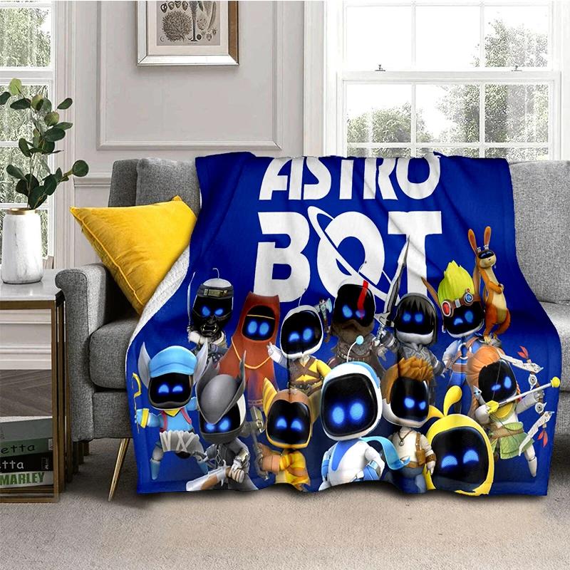 New 29 Style Astro Bot Game Cartoon Robot Gift Blanket,Soft Throw Blanket for Home Bedroom Bed Sofa Travel Picnic Cover Kids 75x90cm
New 29 Style Astro Bot Game Cartoon Robot Gift Blanket,Soft Throw Blanket for Home Bedroom Bed Sofa Travel Picnic Cover Kids 75x90cm