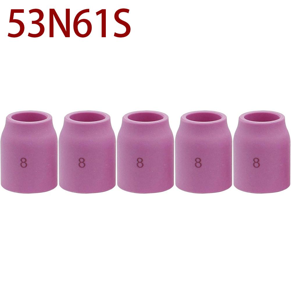 5XTIG Gas Lens Alumina Nozzle Ceramic Cups 53N59 53N58 53N60 53N61 53N61S For SR WP- 9/20/25 TIG Welding Torch Welding Material
5XTIG Gas Lens Alumina Nozzle Ceramic Cups 53N59 53N58 53N60 53N61 53N61S For SR WP- 9/20/25 TIG Welding Torch Welding Material