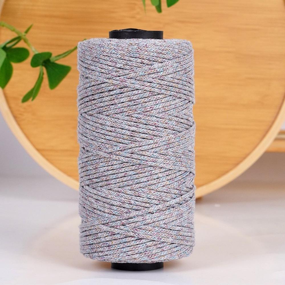 New 150g/ball Metallic Yarn Shimmering DIY Glitter Gold Cord Thread Handmade Knitting Gift Wrapping Rope Hand Knitting
New 150g/ball Metallic Yarn Shimmering DIY Glitter Gold Cord Thread Handmade Knitting Gift Wrapping Rope Hand Knitting