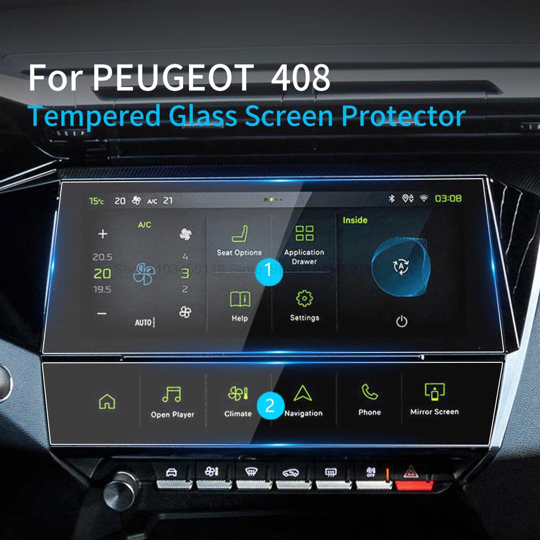 2PCS Tempered glass screen protector film For Peugeot 408 308 SW 10 inch Car Radio GPS Navigation anti-scratch film прозорий
2PCS Tempered glass screen protector film For Peugeot 408 308 SW 10 inch Car Radio GPS Navigation anti-scratch film прозорий