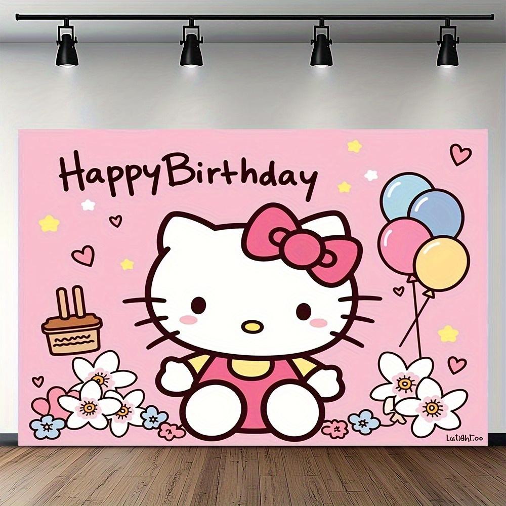 1 шт. Sanrio Hello Kitty Розовый Баннер на День Рождения Полиэстер 2D Печать Настенное Украшение для Детской Спальни Декор Вечеринки Подарок 74x94cm(29x37in)
1 шт. Sanrio Hello Kitty Розовый Баннер на День Рождения Полиэстер 2D Печать Настенное Украшение для Детской Спальни Декор Вечеринки Подарок 74x94cm(29x37in)