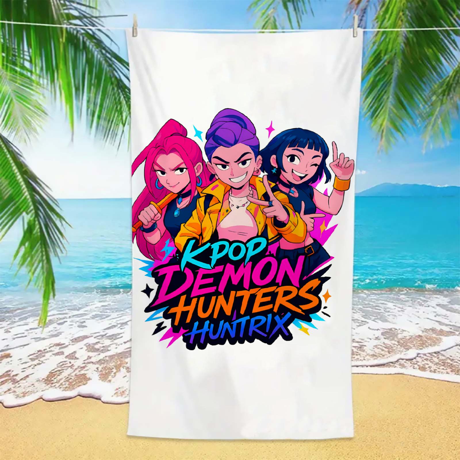 K-POP Пляжні рушники D-Demon-Hunters Мікрофібра Антипісок Швидкосохнучий Банний рушник Найкращі подарунки на день народження для дівчат жінок Вечірка для плавання 80x160cm&1pc
K-POP Пляжні рушники D-Demon-Hunters Мікрофібра Антипісок Швидкосохнучий Банний рушник Найкращі подарунки на день народження для дівчат жінок Вечірка для плавання 80x160cm&1pc