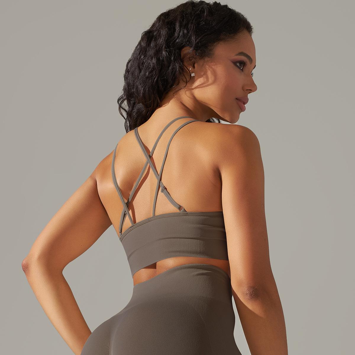 Назад Дышащий Cross Спортивное нижнее белье Бег Фитнес Йога Бюстгальтер Топ L
Назад Дышащий Cross Спортивное нижнее белье Бег Фитнес Йога Бюстгальтер Топ L