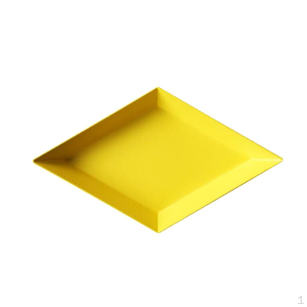 Colorful Polygonal Metal Desktop Combination Storage Tray Plate Organizer XS Yellow
Colorful Polygonal Metal Desktop Combination Storage Tray Plate Organizer XS Yellow