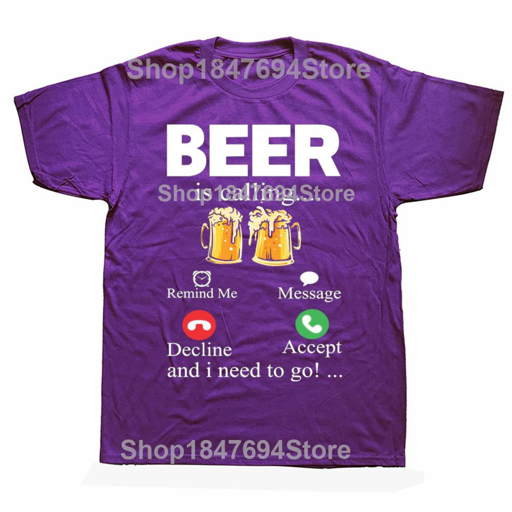 Beer Is Calling and I Must Go Printed Mens TShirt Drinking Oversized Funny Graphic Tees for Men Summer Sarcastic Humor Tops 4XL
Beer Is Calling and I Must Go Printed Mens TShirt Drinking Oversized Funny Graphic Tees for Men Summer Sarcastic Humor Tops 4XL