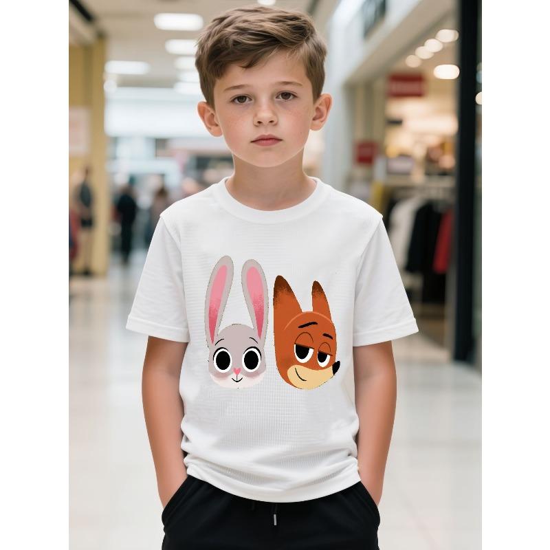 European sizes Fox & Bunny Pals Tee | Playful Graphic for Everyday Adventures 164cm білий
European sizes Fox & Bunny Pals Tee | Playful Graphic for Everyday Adventures 164cm білий