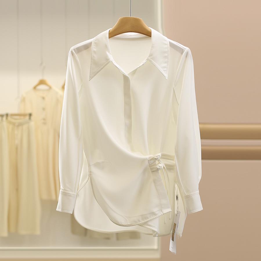 Yuebu Frog Button Waist-Cinching Slimming Shirt for Women - Autumn Collection XL
Yuebu Frog Button Waist-Cinching Slimming Shirt for Women - Autumn Collection XL