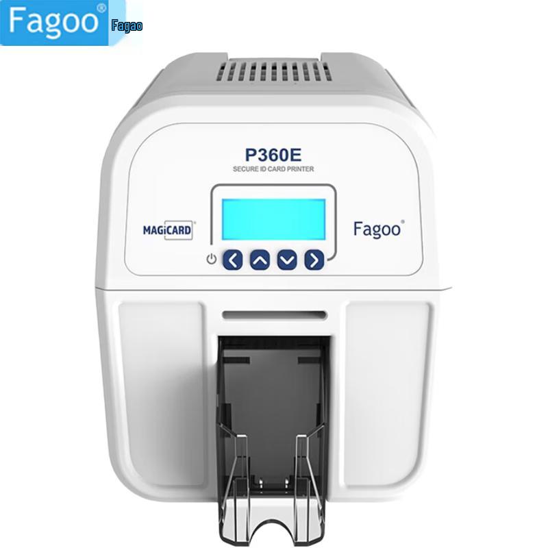Fagoo P360E Multifunction Card Printer CN plug (adapter included)
Fagoo P360E Multifunction Card Printer CN plug (adapter included)