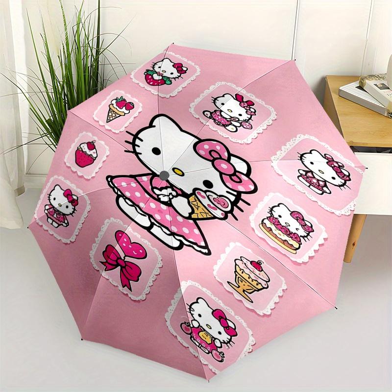 Hello Kitty, Pink Automatic opening and closing folding umbrella with 8-rib frame and compact travel design, perfect for all occasions | Sty
Hello Kitty, Pink Automatic opening and closing folding umbrella with 8-rib frame and compact travel design, perfect for all occasions | Sty