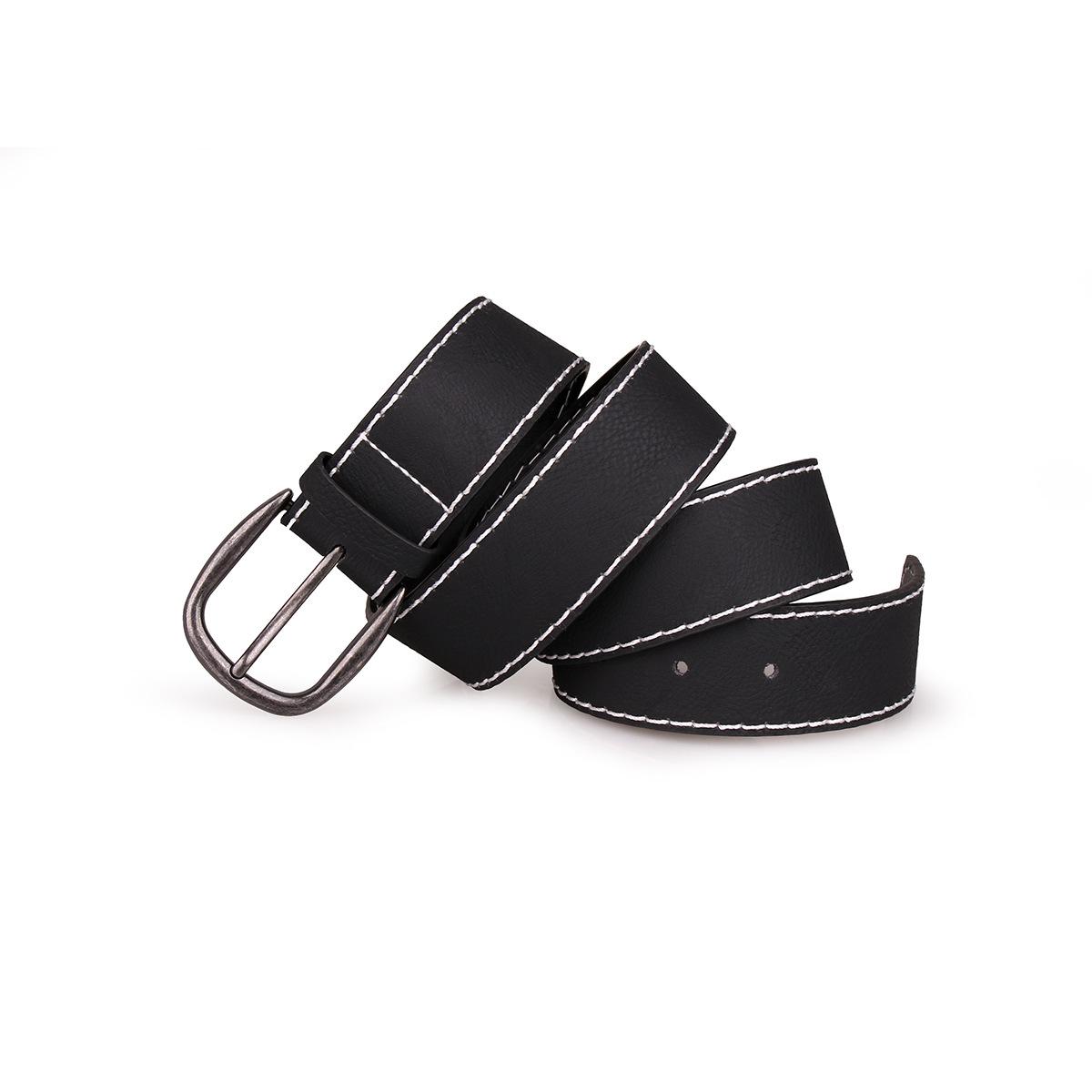 European, American and Spanish Men s Casual Versatile Rides Mark Line Belt Fashion Stitching 110cm
European, American and Spanish Men s Casual Versatile Rides Mark Line Belt Fashion Stitching 110cm