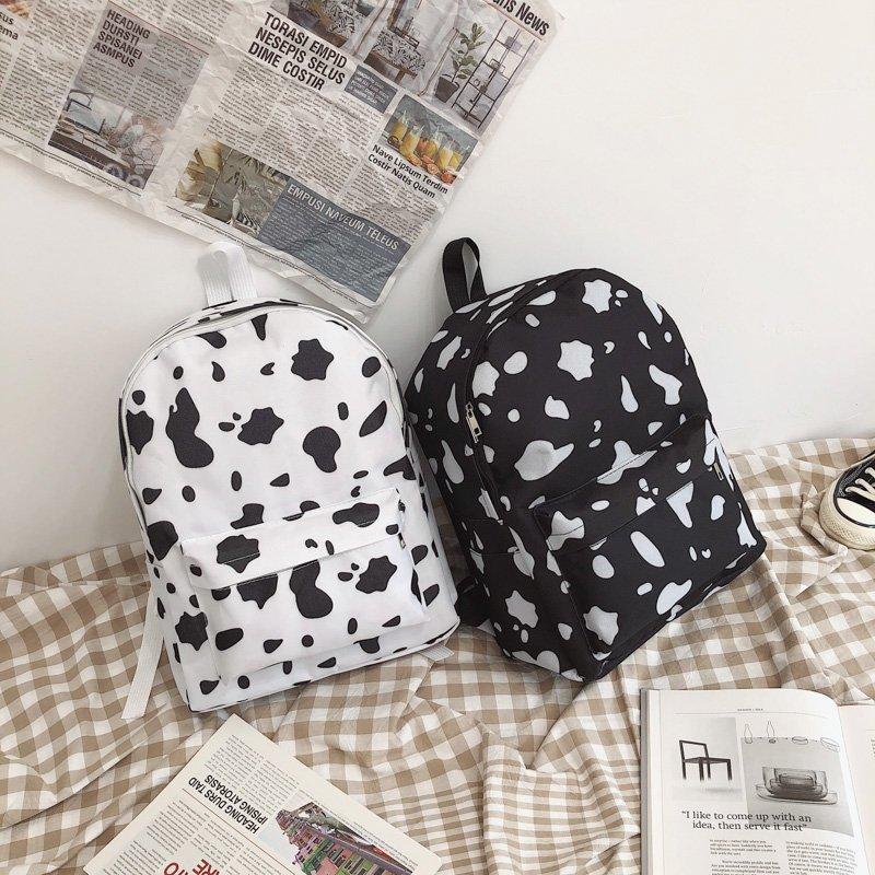 Backpack Women s Little Fresh College Style Cow Cute Cartoon University High School Student School Bag чорний
Backpack Women s Little Fresh College Style Cow Cute Cartoon University High School Student School Bag чорний