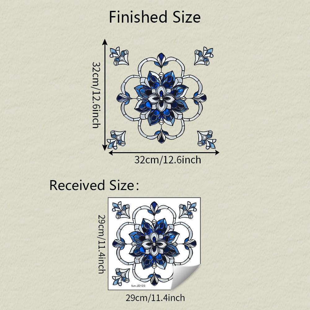 Балкон с ретро-узором Балконное стеклянное окно Украшение и декор дома Цветные электростатические наклейки на окна 29*29CM/fun-JD123
Балкон с ретро-узором Балконное стеклянное окно Украшение и декор дома Цветные электростатические наклейки на окна 29*29CM/fun-JD123