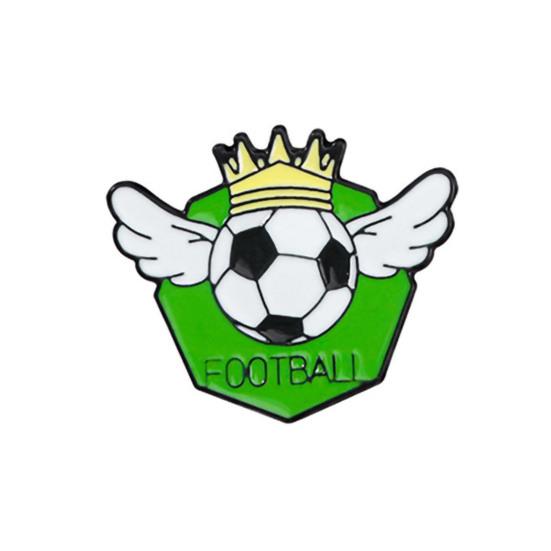 Enamel Brooch Zinc Alloy Texture Football Shape Lapel Pin Jackets Hats Sweatshirts School Bags Metal Fan Accessory 4
Enamel Brooch Zinc Alloy Texture Football Shape Lapel Pin Jackets Hats Sweatshirts School Bags Metal Fan Accessory 4
