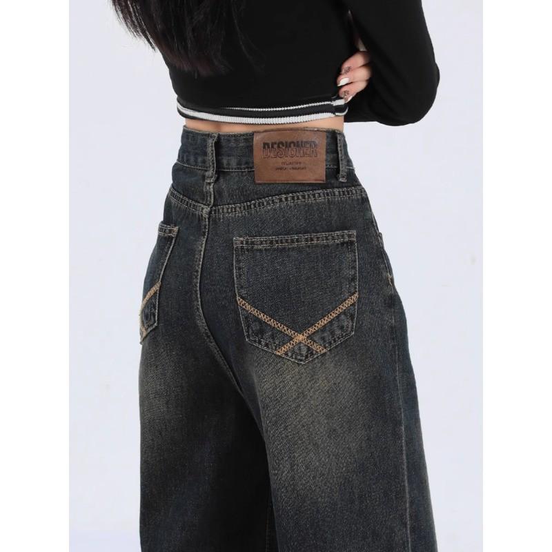 Women s Retro High-Waisted Gray Wide-Leg Jeans - Slimming, Versatile Spring Fashion 2XL (129-143 jin)
Women s Retro High-Waisted Gray Wide-Leg Jeans - Slimming, Versatile Spring Fashion 2XL (129-143 jin)