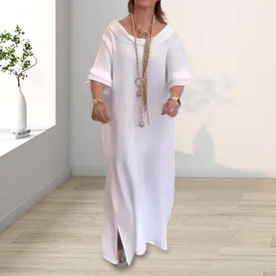 Летнее макси-платье Yousheng Lady с карманами, боковыми разрезами, короткими рукавами, свободным круглым вырезом, оборками, манжетами, длиной до щиколотки, повседневное длинное платье S темно-синий
Летнее макси-платье Yousheng Lady с карманами, боковыми разрезами, короткими рукавами, свободным круглым вырезом, оборками, манжетами, длиной до щиколотки, повседневное длинное платье S темно-синий