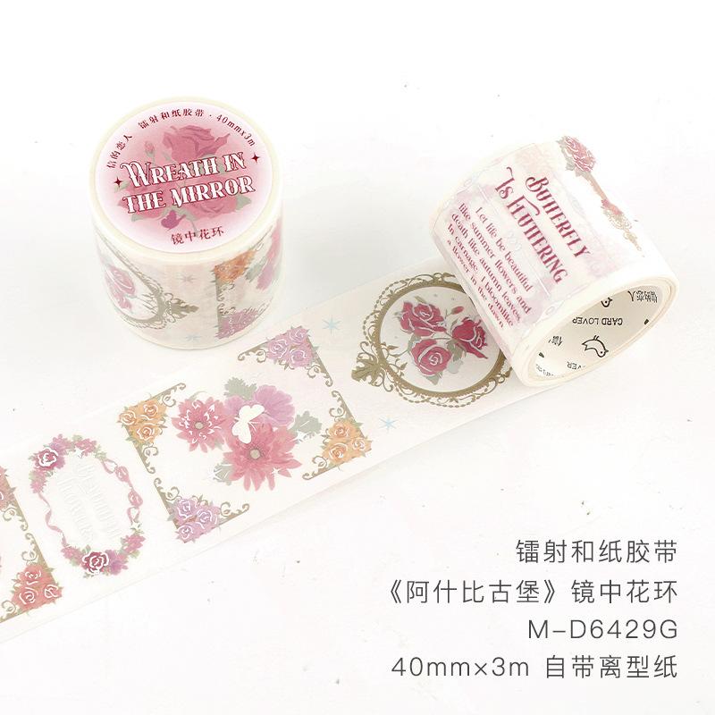 1 Roll 4x300cm Vintage Laser Holographic Washi Tape Retro Pattern Decor Sticker Tape For DIY Scrapbook Journal Craft Decoration
1 Roll 4x300cm Vintage Laser Holographic Washi Tape Retro Pattern Decor Sticker Tape For DIY Scrapbook Journal Craft Decoration