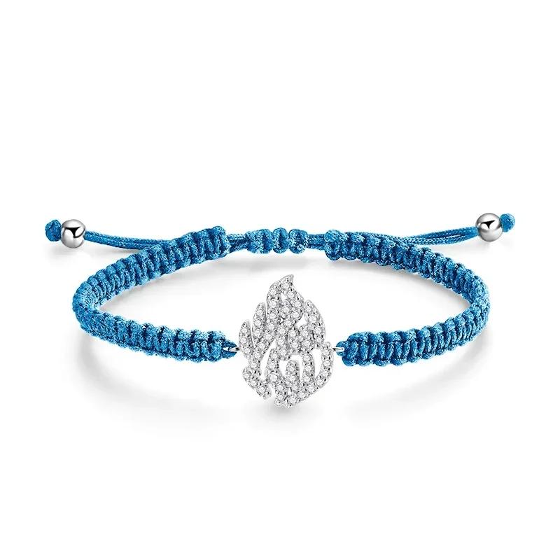 Smyoue Braided-rope Real Full Moissanite Bracelet for Women Men 100% Solid Silver 925 Chain Adjustable Jewelry By Shiran Aloni 20 to 21CM темно-синього кольору
Smyoue Braided-rope Real Full Moissanite Bracelet for Women Men 100% Solid Silver 925 Chain Adjustable Jewelry By Shiran Aloni 20 to 21CM темно-синього кольору