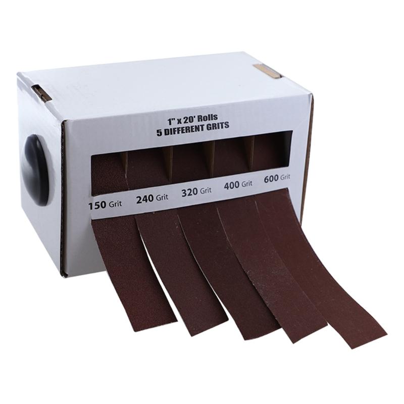 5pcs Sanding Belts Drawable Sandpaper Abrasion Resistance Anti-clogging Function 150/240/320/400/600 Assorted Grits Band 1
5pcs Sanding Belts Drawable Sandpaper Abrasion Resistance Anti-clogging Function 150/240/320/400/600 Assorted Grits Band 1