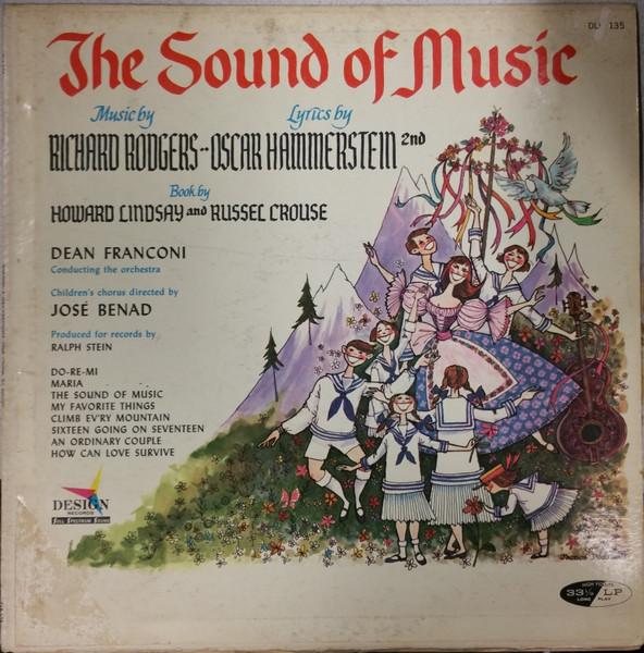 LP Record DEAN FRANCONI JOSE BENAD Rodgers and Hammerstein Sound Of M DLP135 DESIGN RECORDS US Soundtracks Musicals Used
LP Record DEAN FRANCONI JOSE BENAD Rodgers and Hammerstein Sound Of M DLP135 DESIGN RECORDS US Soundtracks Musicals Used