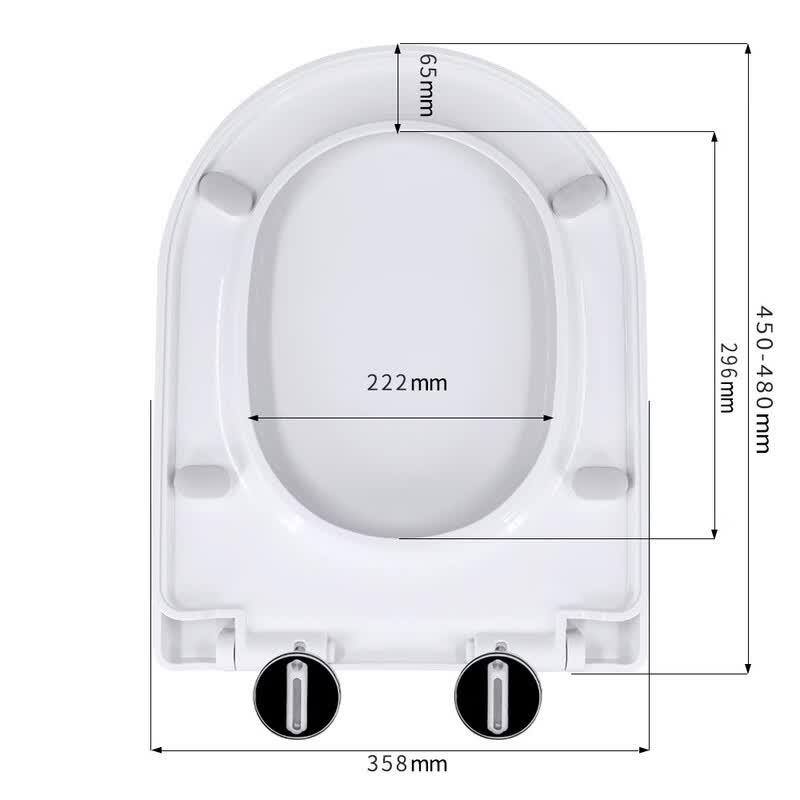 MDNG One-Touch Large U-Shaped Toilet Seat
MDNG One-Touch Large U-Shaped Toilet Seat