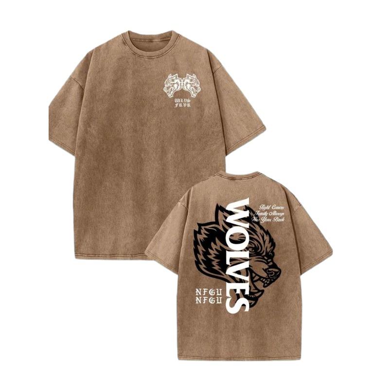 Vintage Washed Round Neck Short Sleeved Shirt, Tiger Head Double-Sided Print, Running T-Shirt, Street Short Sleeved Shirt, Vintage Gym Sportswear 5XL дубильна кора
Vintage Washed Round Neck Short Sleeved Shirt, Tiger Head Double-Sided Print, Running T-Shirt, Street Short Sleeved Shirt, Vintage Gym Sportswear 5XL дубильна кора
