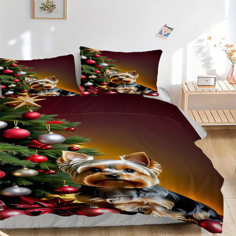 3pc Christmas Tree with Red Baubles and Star Home Decor Bedding Set Daily Use,Suitable for Bedroom,Guest Room,Living Room,Hotel 1192a 135x200cm
3pc Christmas Tree with Red Baubles and Star Home Decor Bedding Set Daily Use,Suitable for Bedroom,Guest Room,Living Room,Hotel 1192a 135x200cm