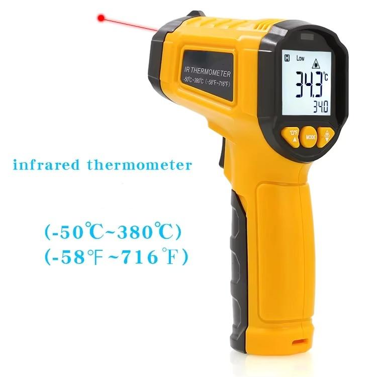 TS380 Infrared Non-Contact Thermometer Handheld Industrial High-Precision Electronic Temperature Gauge TS600
TS380 Infrared Non-Contact Thermometer Handheld Industrial High-Precision Electronic Temperature Gauge TS600