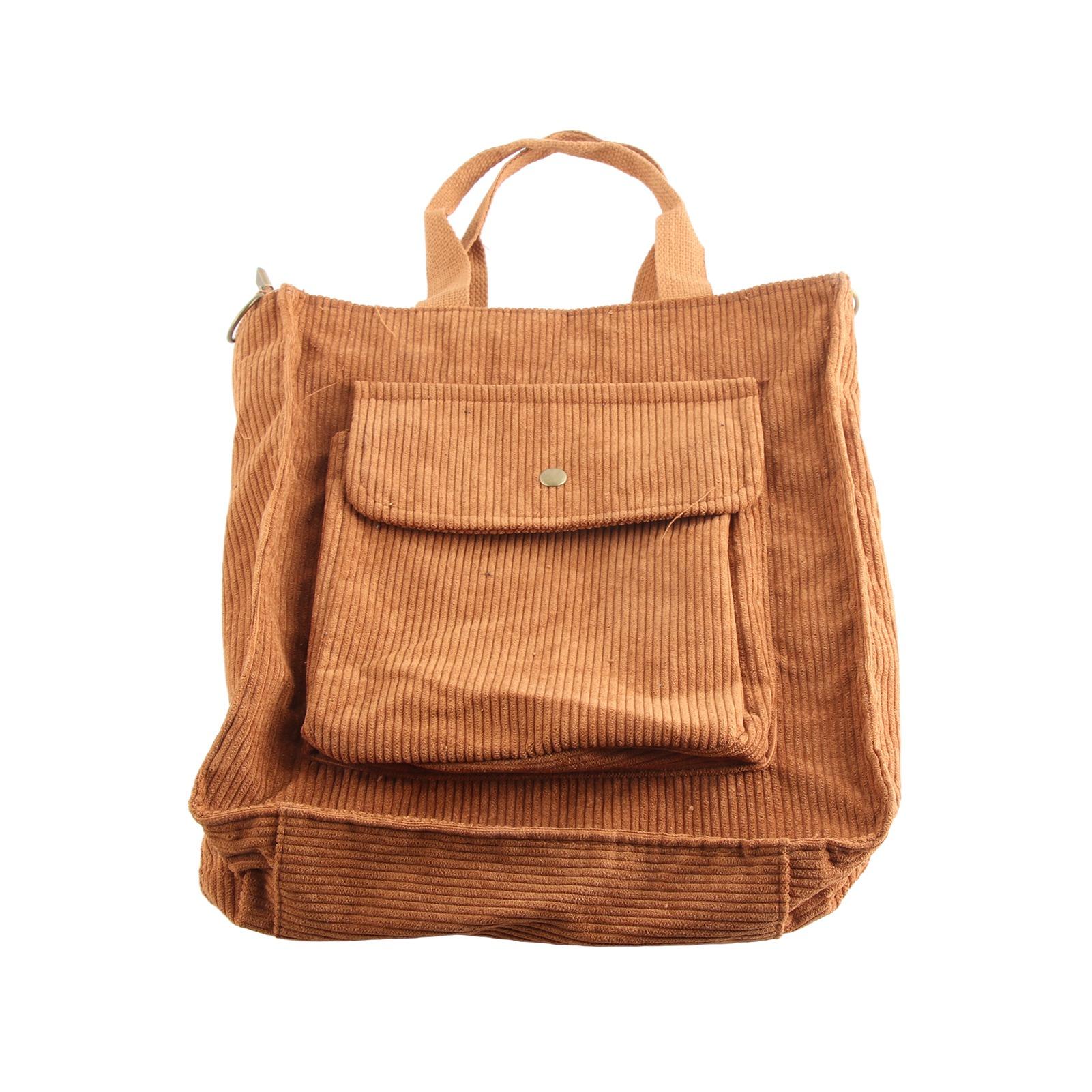 Corduroy Zipper Handbag Women Fashionable Elegant Large Capacity Adjustable Shoulder Messenger Bag Yellow Brown Free
Corduroy Zipper Handbag Women Fashionable Elegant Large Capacity Adjustable Shoulder Messenger Bag Yellow Brown Free