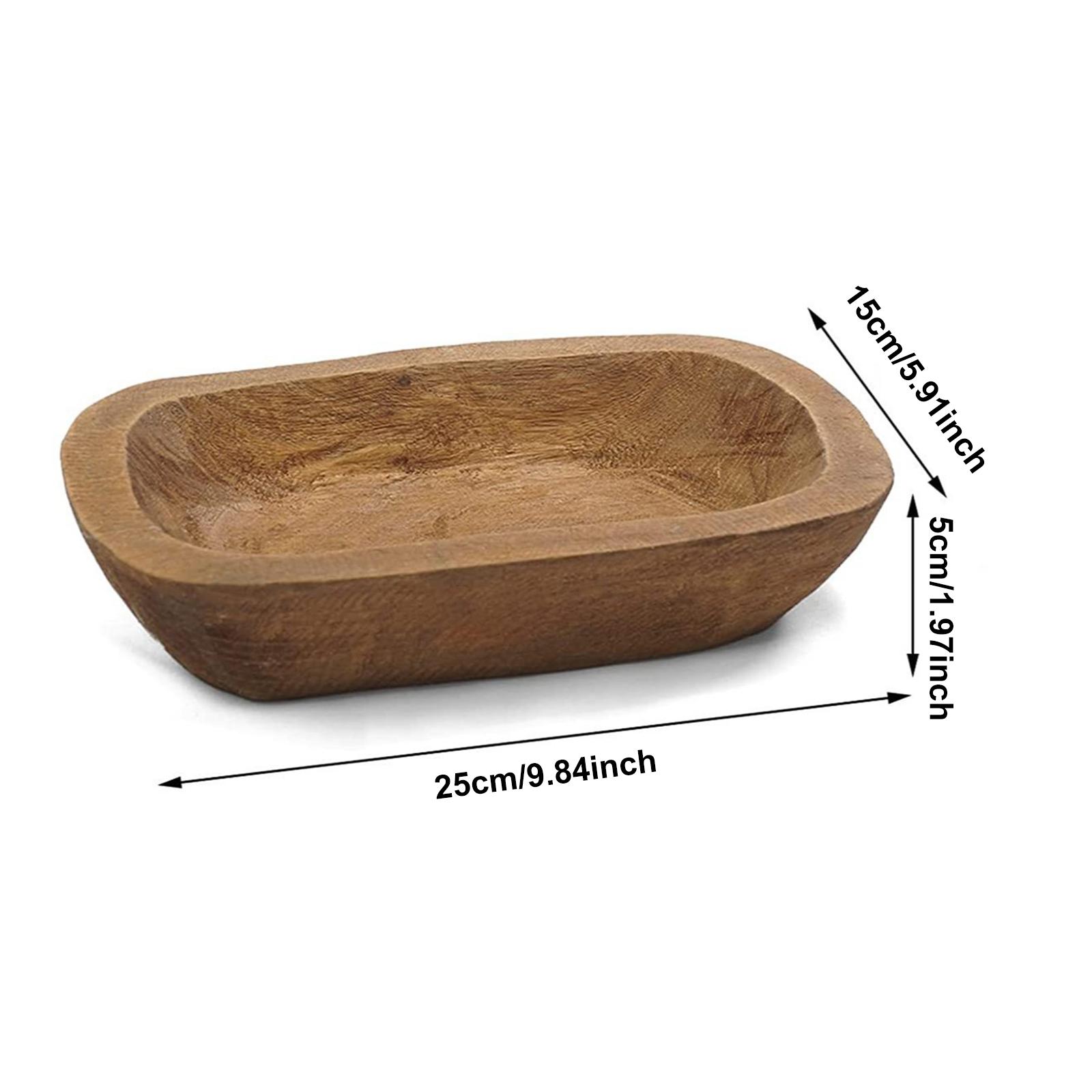 Multipurpose Wooden Hollow Tray Bowl,Rustic Wooden Bowl for Candle Making,Entryway storage,Snack Fruit Tea Saucer,Dough making
Multipurpose Wooden Hollow Tray Bowl,Rustic Wooden Bowl for Candle Making,Entryway storage,Snack Fruit Tea Saucer,Dough making