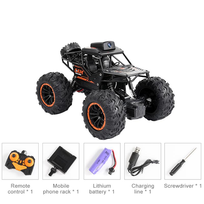 Rc Car 1/18 Hd Camera App Control Wifi Buggy All Terrain Off Road Vehicle Electric Trucks Toys for Boys Climbing Car чёрный
Rc Car 1/18 Hd Camera App Control Wifi Buggy All Terrain Off Road Vehicle Electric Trucks Toys for Boys Climbing Car чёрный