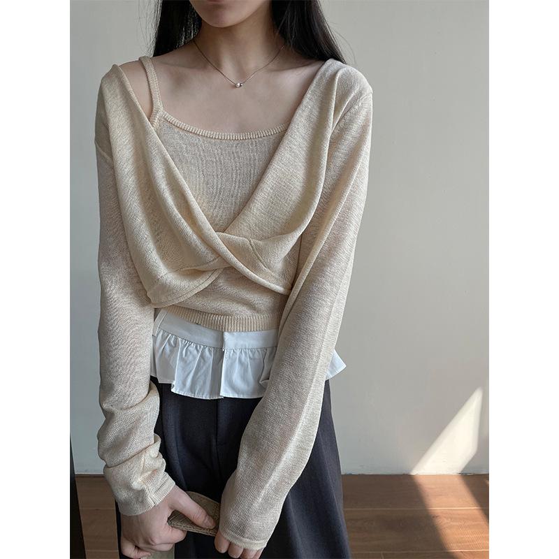 Комплект из кардигана и подтяжек Taochuan Twisted Knit - Весенняя коллекция YL097 One Size абрикосовый
Комплект из кардигана и подтяжек Taochuan Twisted Knit - Весенняя коллекция YL097 One Size абрикосовый