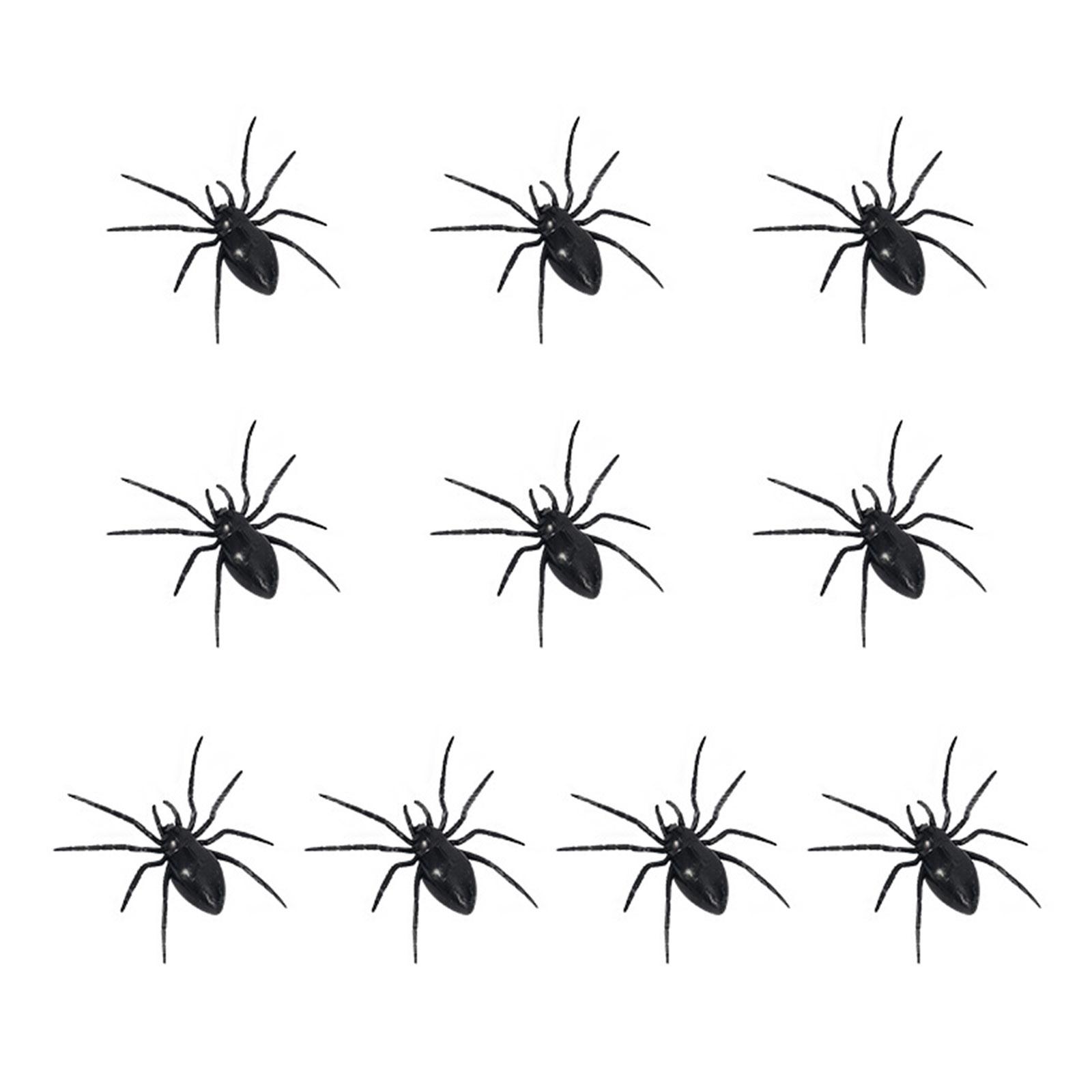 10Pcs Lightweight Fake Spiders Party Supplies Easy Indoor Outdoor Halloween Decoration Halloween Party Supplies
10Pcs Lightweight Fake Spiders Party Supplies Easy Indoor Outdoor Halloween Decoration Halloween Party Supplies
