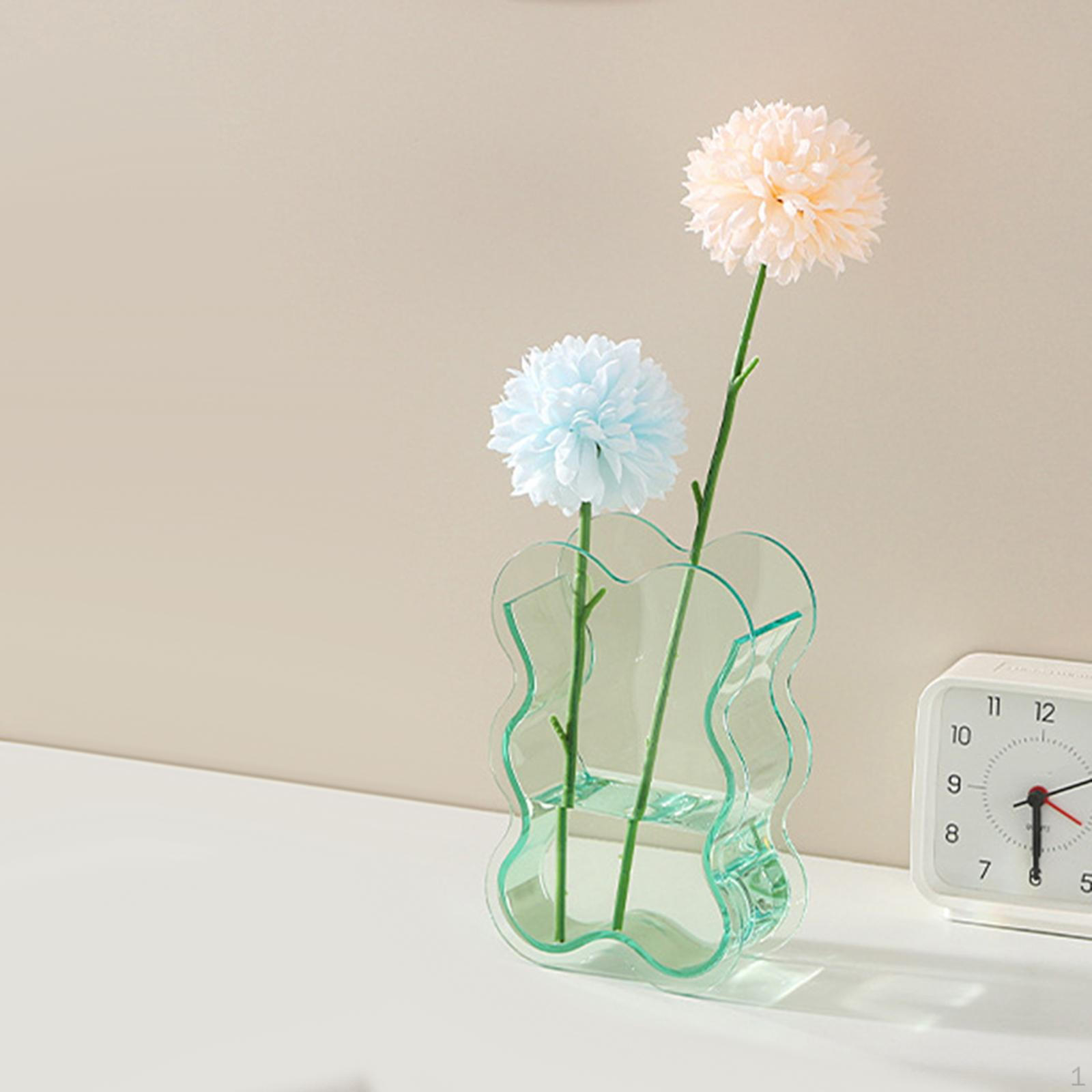 Акриловая гидропонная ваза для цветов, декоративный держатель для комнатных растений, комнатные растения, водные растения Transparent Green
Акриловая гидропонная ваза для цветов, декоративный держатель для комнатных растений, комнатные растения, водные растения Transparent Green