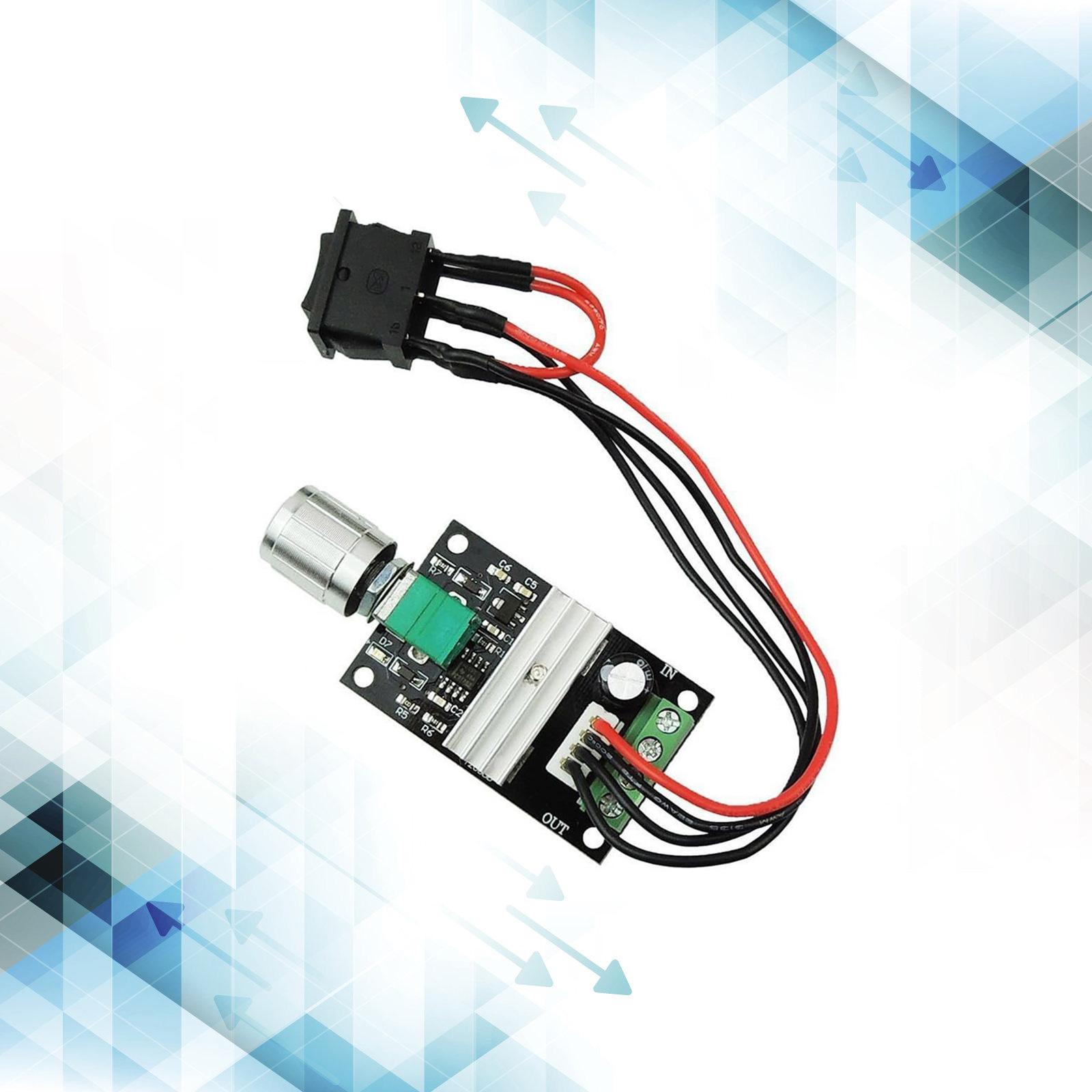 6V 12V 24V 28V 3A 80W DC Motor Speed Controller PWM Adjustable Reversible Switch & Driver for Versatile Application
6V 12V 24V 28V 3A 80W DC Motor Speed Controller PWM Adjustable Reversible Switch & Driver for Versatile Application