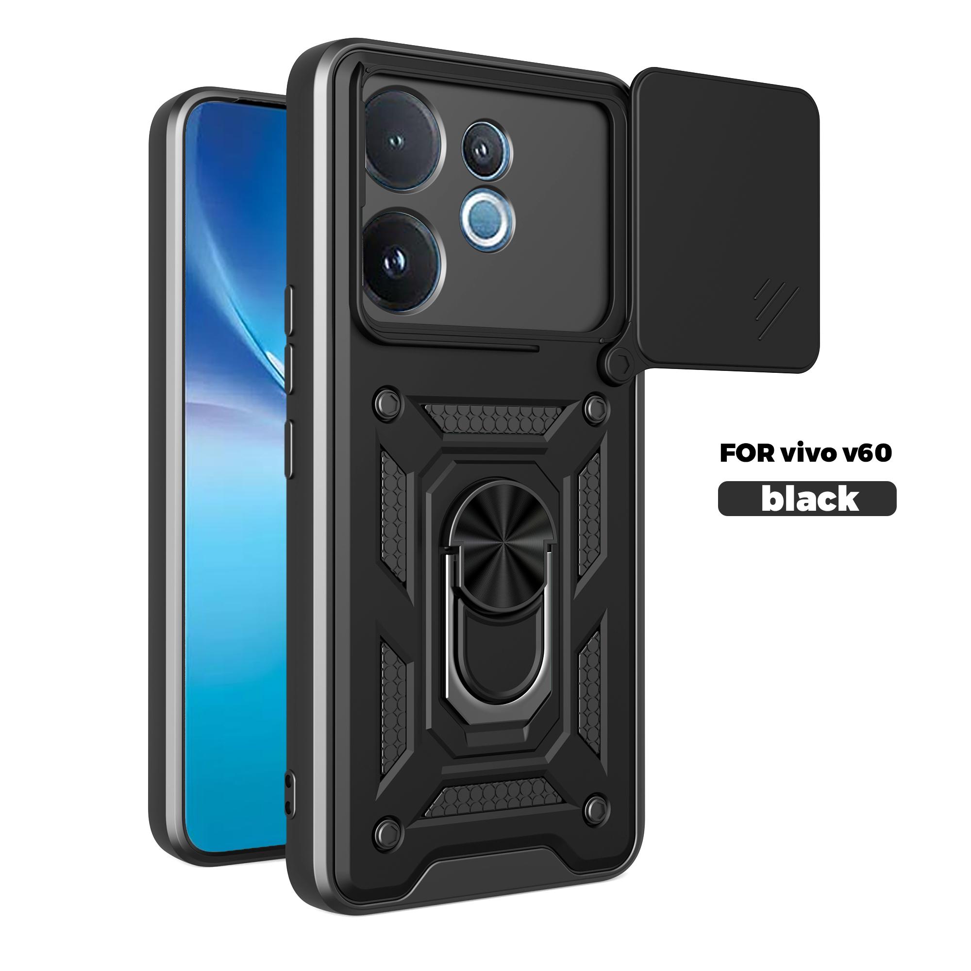 Чехол для Vivo V60 Чехол-обложка для Vivo V60e Vivo V60e V60 Держатель с магнитным кольцом Бронированный чехол для телефона Защитная задняя крышка со шторкой для камеры vivo V60
Чехол для Vivo V60 Чехол-обложка для Vivo V60e Vivo V60e V60 Держатель с магнитным кольцом Бронированный чехол для телефона Защитная задняя крышка со шторкой для камеры vivo V60