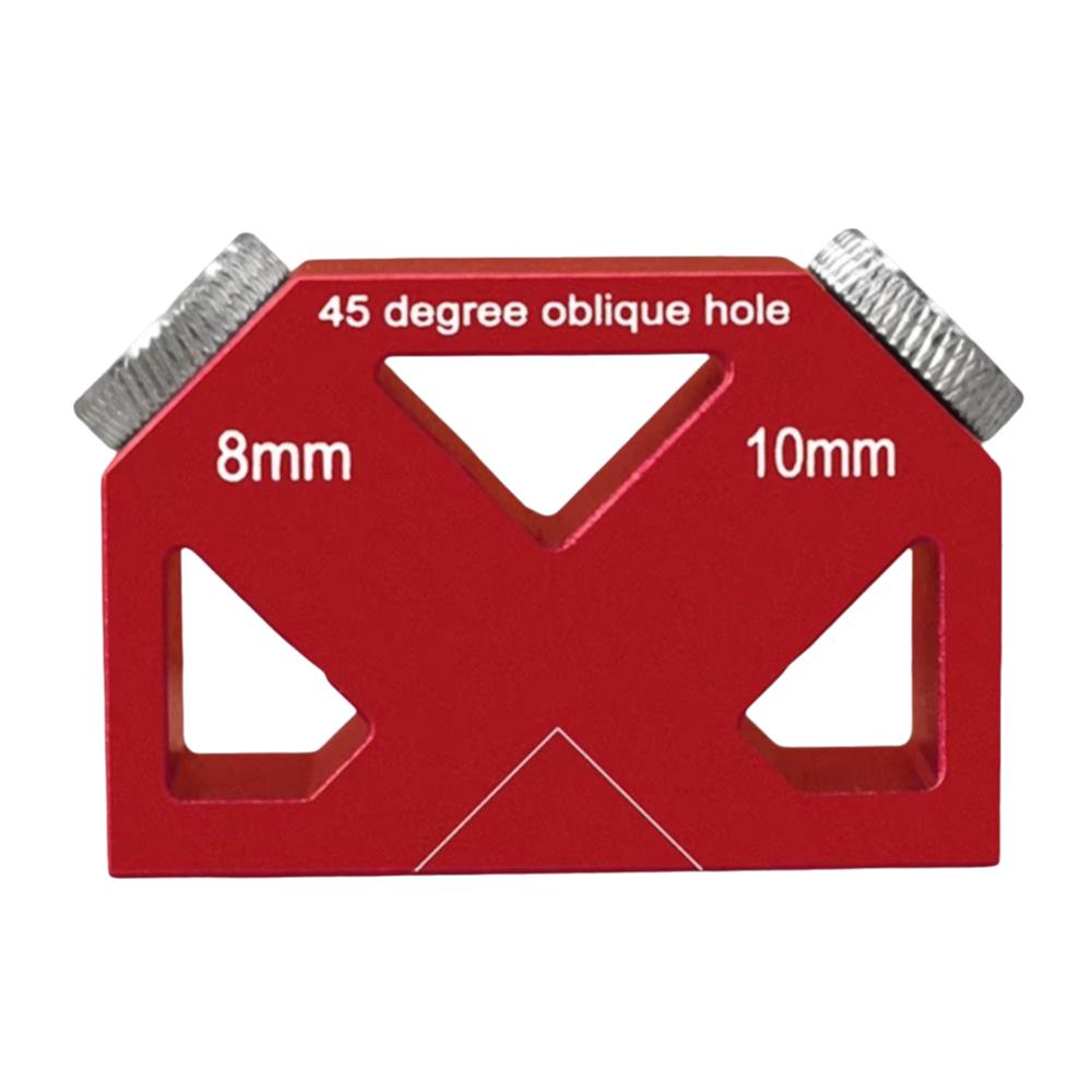 Multifunctional Design 45° Angle Hole Drilling Positioner Woodworking Hole Jig Wood Drilling
Multifunctional Design 45° Angle Hole Drilling Positioner Woodworking Hole Jig Wood Drilling