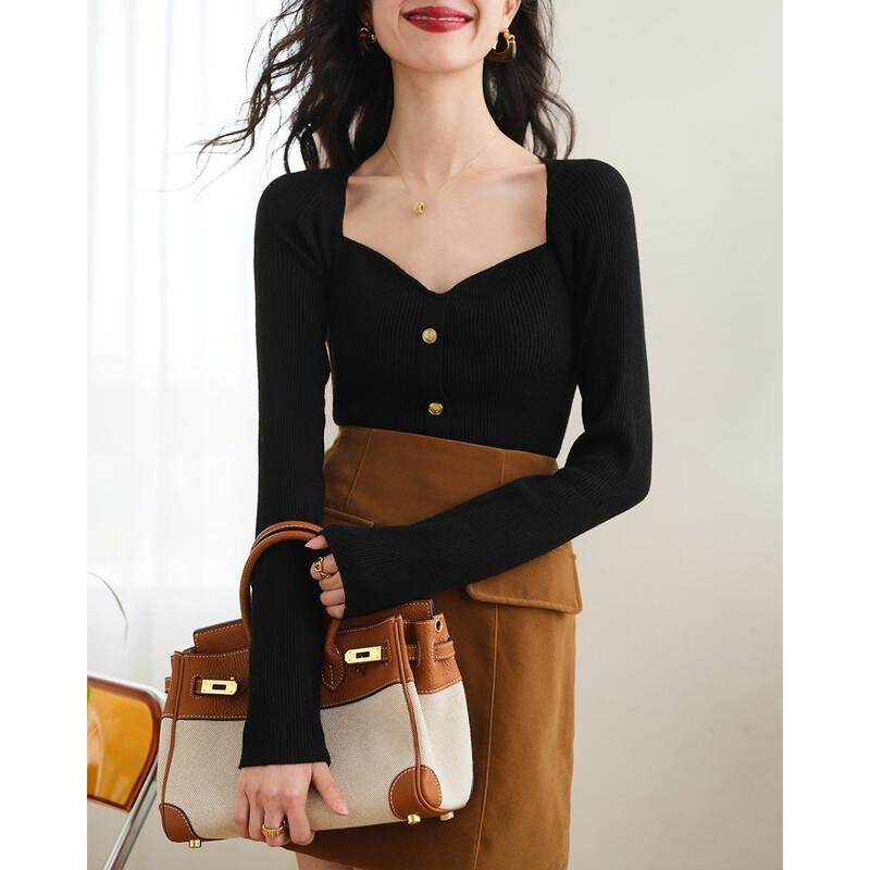 Firstview Women s Long Sleeve V-Neck Knit Top One Size
Firstview Women s Long Sleeve V-Neck Knit Top One Size
