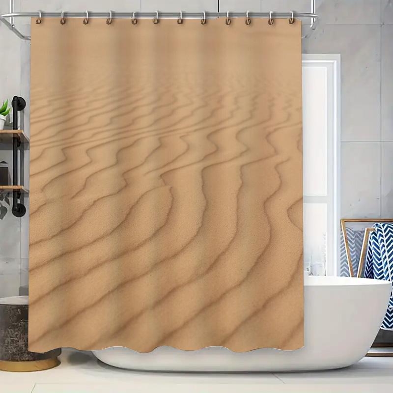 Modern Sand Shower Curtain Waterproof Fabric Rectangular Bathtub Bathroom Decor For Kids Home Decoration W60H190(CM)-1 Pcs
Modern Sand Shower Curtain Waterproof Fabric Rectangular Bathtub Bathroom Decor For Kids Home Decoration W60H190(CM)-1 Pcs