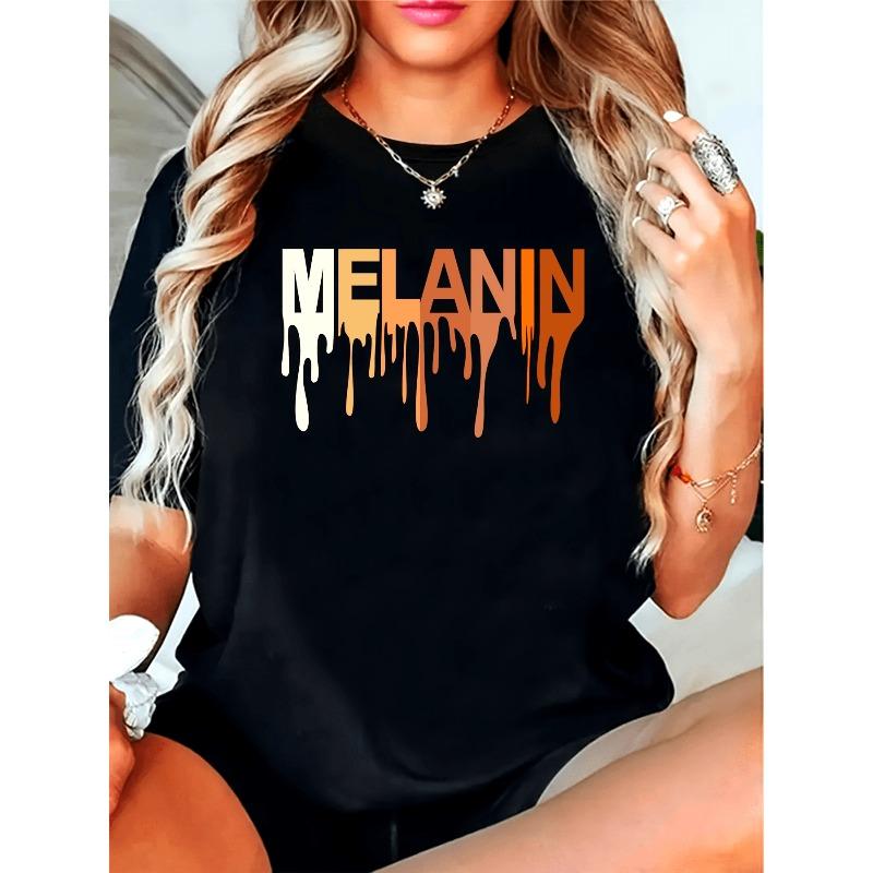 Women S Melanin Graphic T-Shirt - Bold Melanin Lettering,Soft Everyday Shirt for Women, All-Season Casual Tee for Everyday & Formal Outfits S чёрный
Women S Melanin Graphic T-Shirt - Bold Melanin Lettering,Soft Everyday Shirt for Women, All-Season Casual Tee for Everyday & Formal Outfits S чёрный
