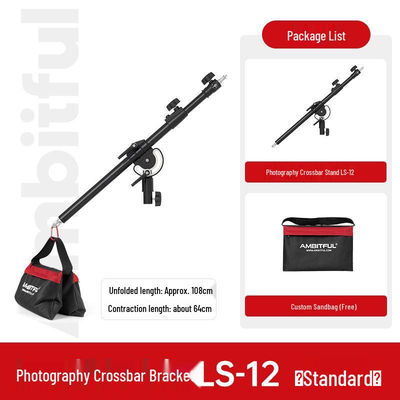 Ambitful Zhijie Photography Boom Arm Light Stand with Softbox Diffuser
Ambitful Zhijie Photography Boom Arm Light Stand with Softbox Diffuser
