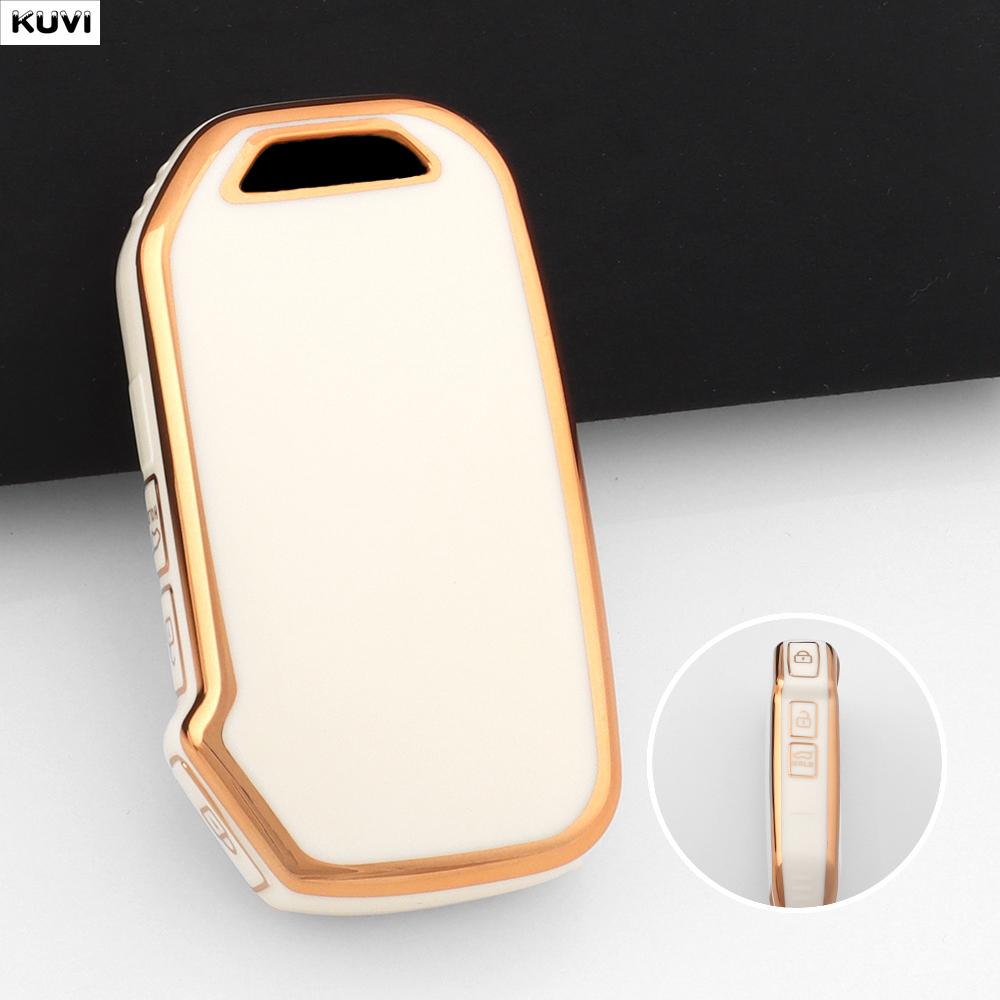 New Tpu Car Smart Key Case Cover For Kia Sportage R Gt Stinger Sorento Ceed Cerato Forte Niro Soul Telluride Protector Keyless
New Tpu Car Smart Key Case Cover For Kia Sportage R Gt Stinger Sorento Ceed Cerato Forte Niro Soul Telluride Protector Keyless