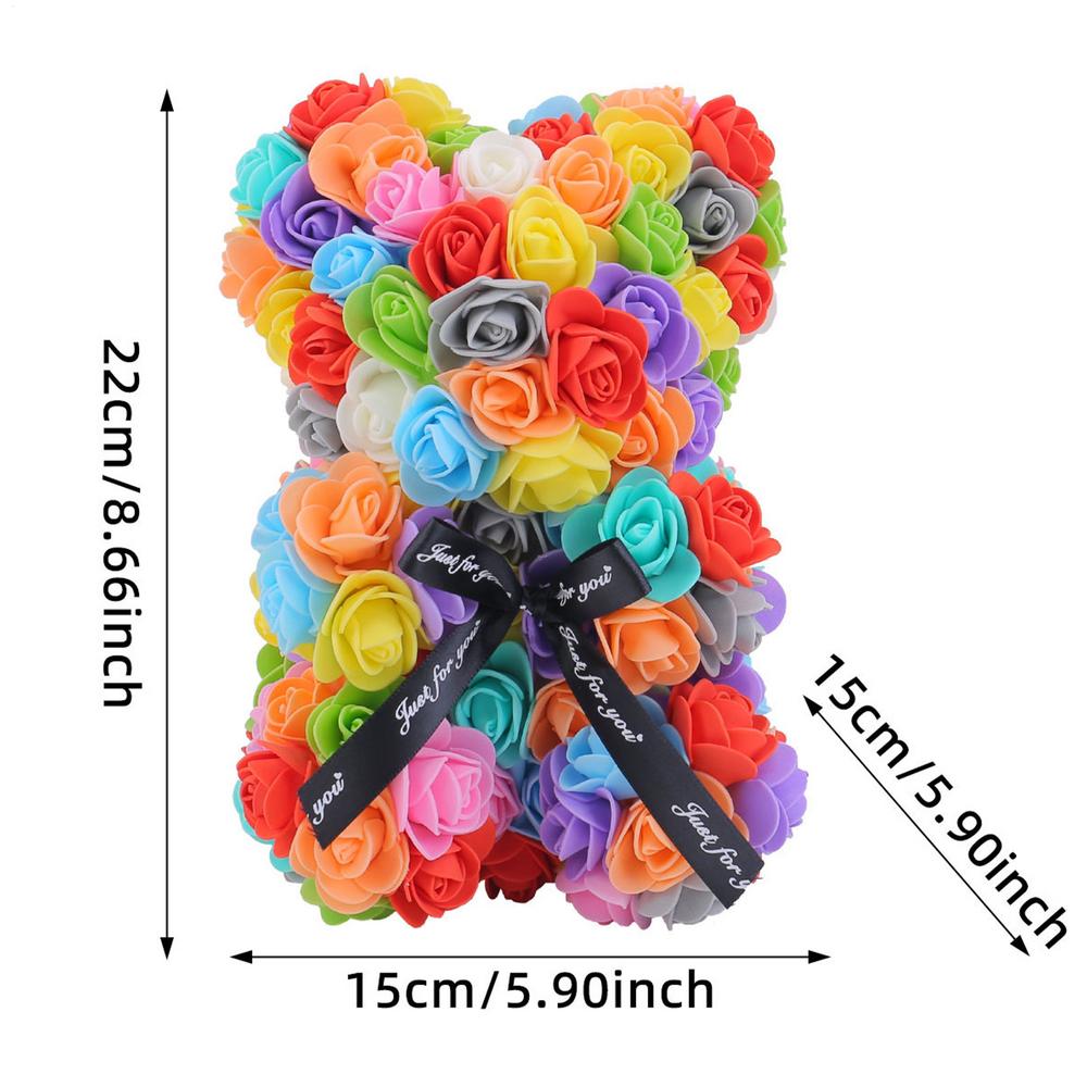 Artificial Rose Bear Flower Bear Artificial Flower Rose Bear For Girlfriend Valentines Day Wedding Birthday Christmas Gifts 2025
Artificial Rose Bear Flower Bear Artificial Flower Rose Bear For Girlfriend Valentines Day Wedding Birthday Christmas Gifts 2025
