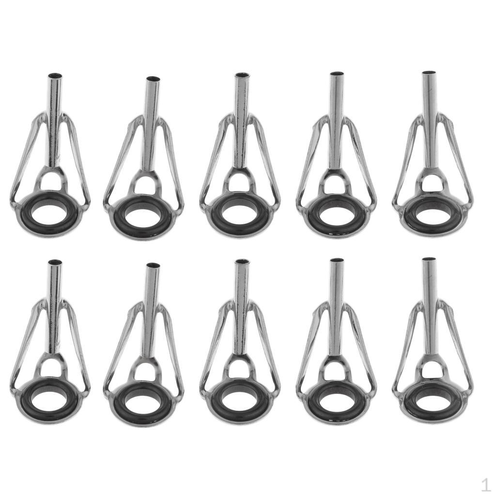 10pcs Fishing Rod Guide Replacement Repair 1.8-2.4mm Diameter 2.2mm
10pcs Fishing Rod Guide Replacement Repair 1.8-2.4mm Diameter 2.2mm