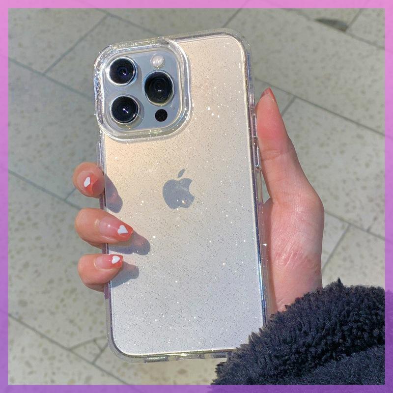 Suitable for Apple 13 Phone Case, Transparent Glitter, Iphone14promax Full Package 12mini Anti-drop 11 Phone Case iPhone 15 Pro max 6.7 inch
Suitable for Apple 13 Phone Case, Transparent Glitter, Iphone14promax Full Package 12mini Anti-drop 11 Phone Case iPhone 15 Pro max 6.7 inch