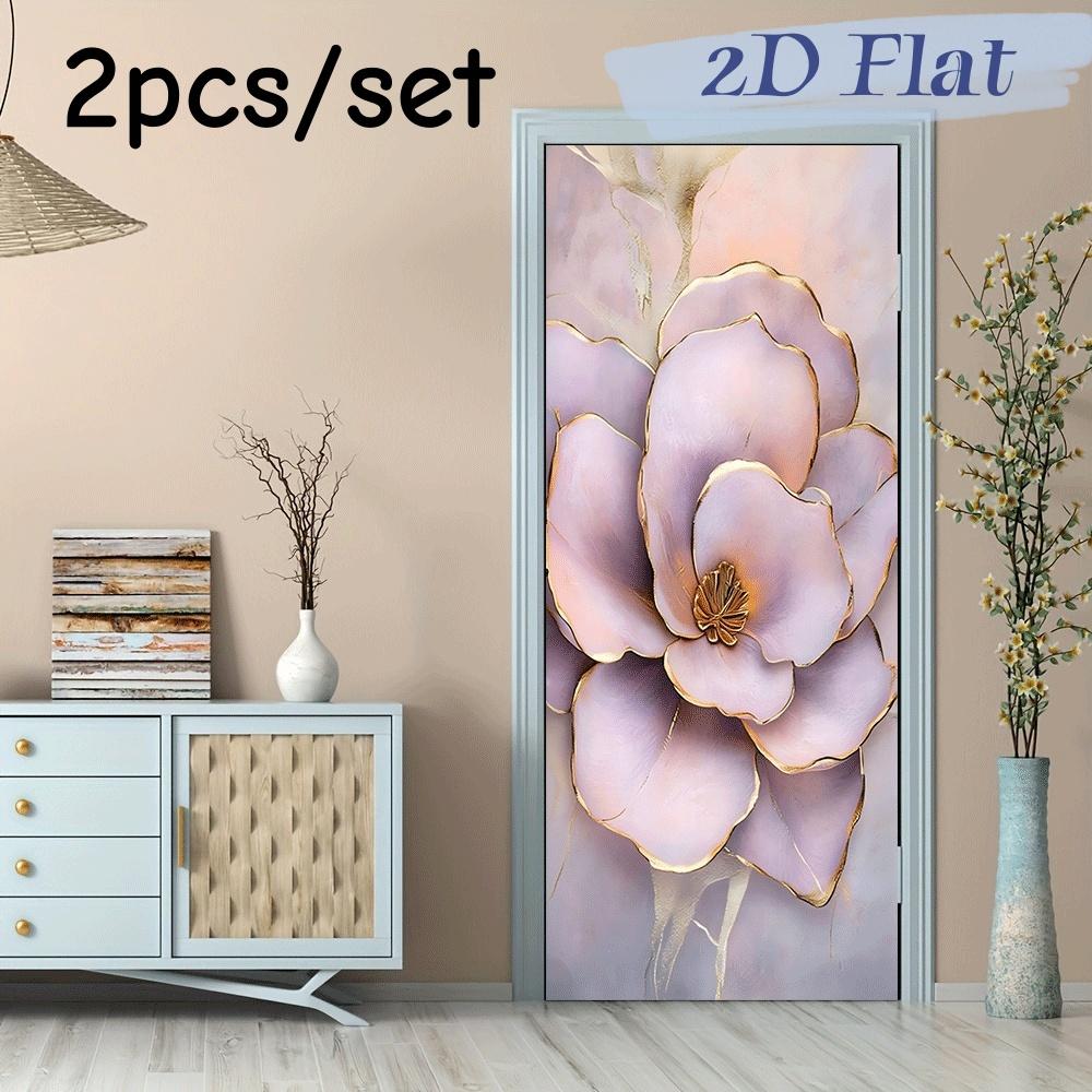 2pcs wall stickers are designed with elegant pink purple magnolia flowers as the main body, with gold lines dotted around the ed (as the picture,38.5x200cmx2)
2pcs wall stickers are designed with elegant pink purple magnolia flowers as the main body, with gold lines dotted around the ed (as the picture,38.5x200cmx2)