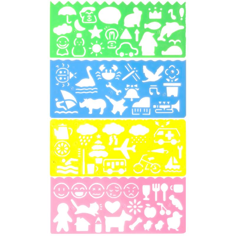 Candy Color Multifunction Drawing Ruler Cute Art Graphics Symbol Paint Template Stationery Ruler Draft Stencil Ballpoint Pen ZYF
Candy Color Multifunction Drawing Ruler Cute Art Graphics Symbol Paint Template Stationery Ruler Draft Stencil Ballpoint Pen ZYF
